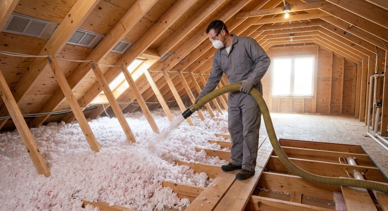Cellulose Insulation Blowing in Austin, TX