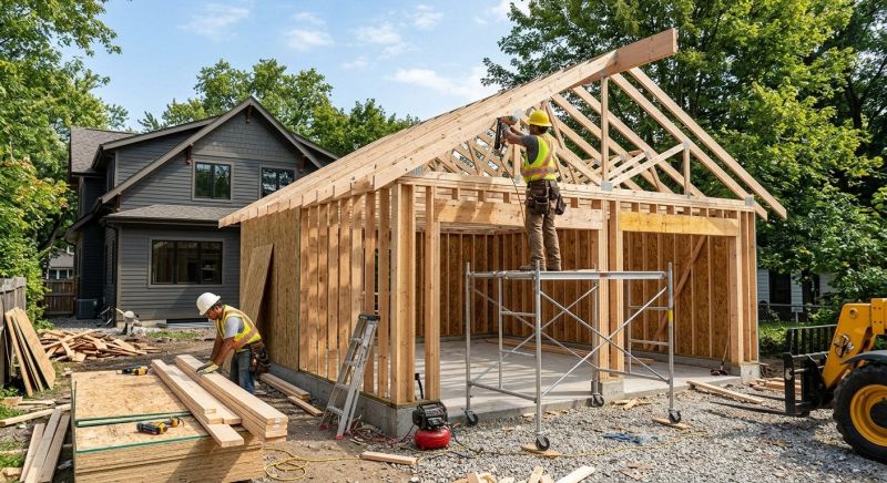 Metal Garage Construction in Houston, TX