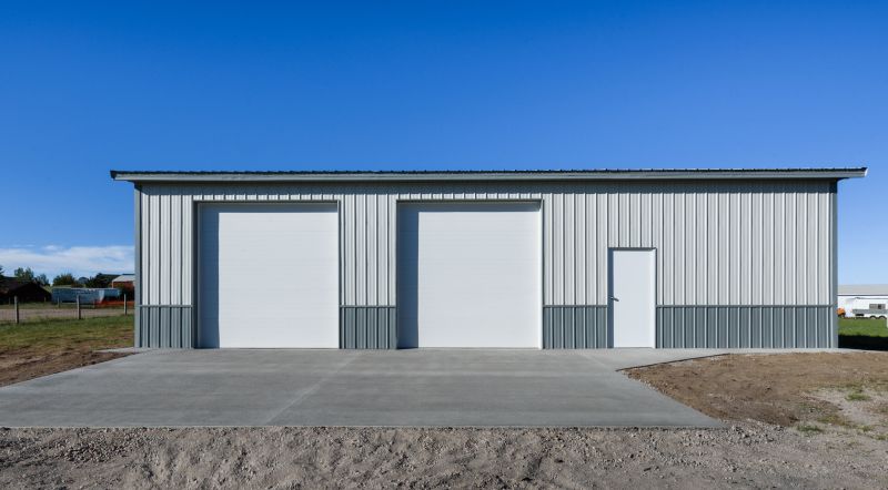 Two Story Garage Construction in Conroe, TX