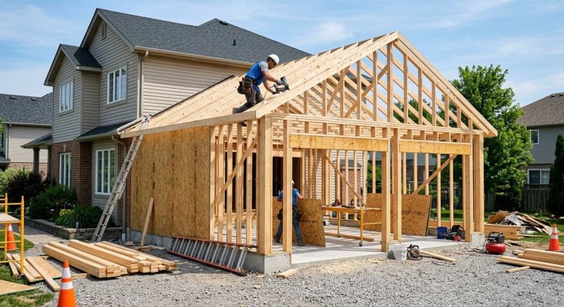 Wood Garage Installation in North Charleston, SC