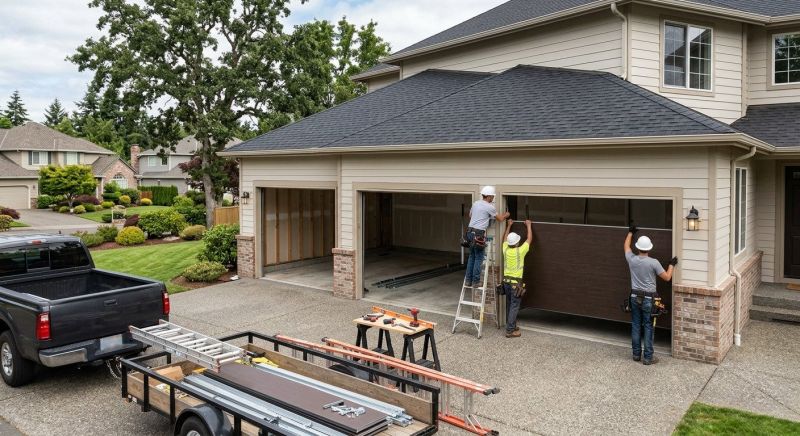 Wood Garage Installation in Charleston, SC